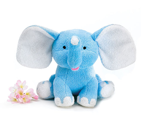 Ele-Footprints-LLC-Plush-blue-and-white-Small-Elephant