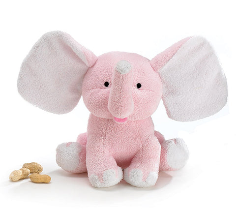 Ele-Footprints-LLC-Plush-pink-and-white-Small-Elephant