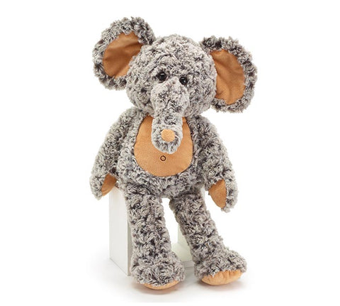 Ele-Footprints-Plush-18-inch-Cuddle-stuffed-Elephant-with-Curly-gray-Fur-and-brown-felt-ears