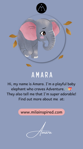 Amara the baby elephant