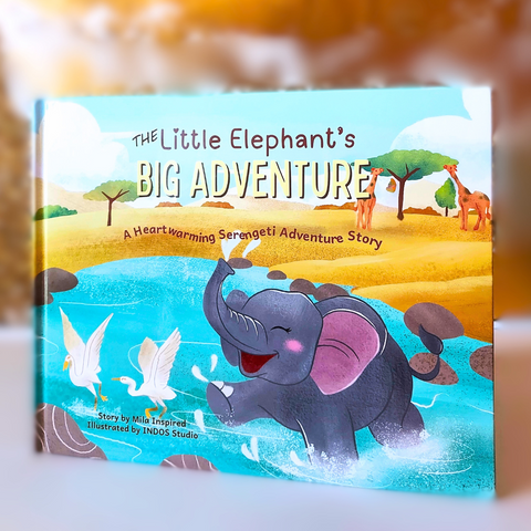 The Little Elephant's Big Adventure Children's Picture Book
