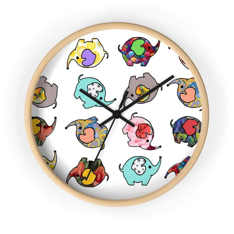 cheerful-elephant-wall-clock