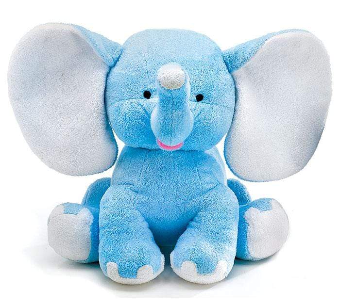 blue plush elephant