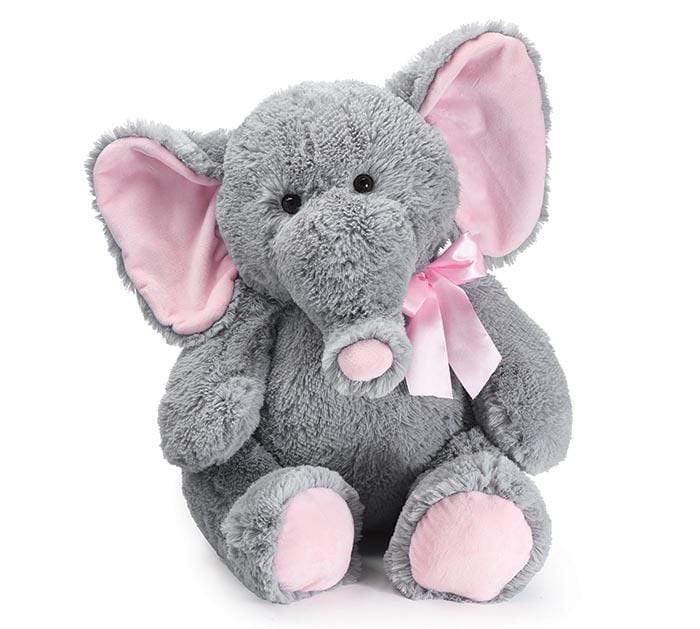 pink plush elephant