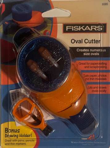 Fiskars 6 Piece Oval & Circle Cutting Set for Scrapbooking Photo