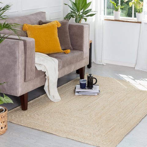 Arabelle Handloomed Jute Chenille Rug