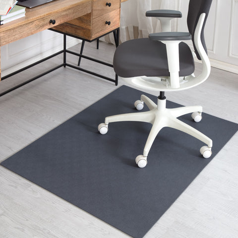 Anji Mountain 36x48 Mitte Gray/Beiged Chair Mat Rug - Rugs Town