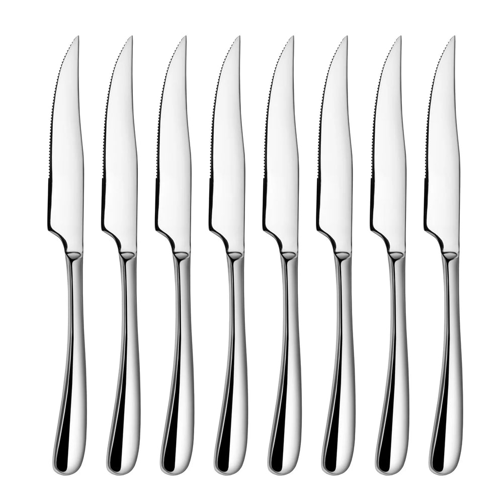 WÜSTHOF 8-Piece Stainless Mignon Steak Knife Set