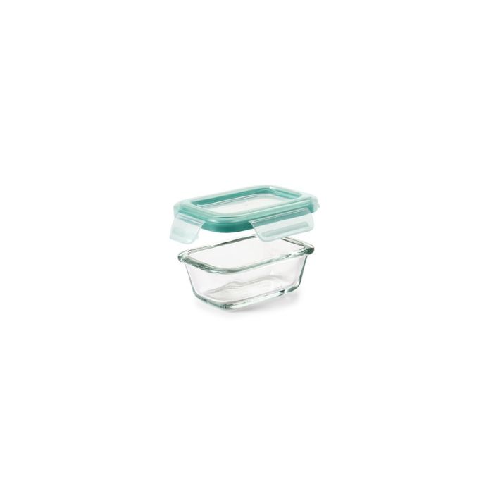OXO Good Grips 3.5 Cup Smart Seal Glass Rectangle Container – i Leoni