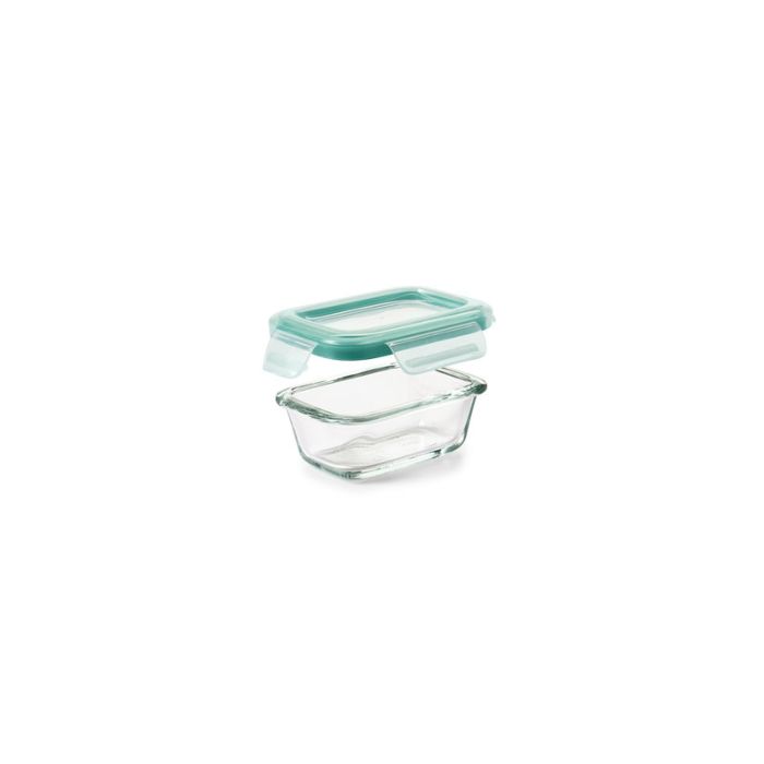 Oxo Good Grips 3 1/2 Cup Rectangular Smart Seal Glass Container