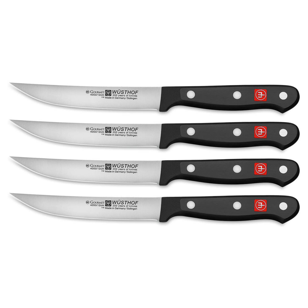 WÜSTHOF 8-Piece Stainless Mignon Steak Knife Set