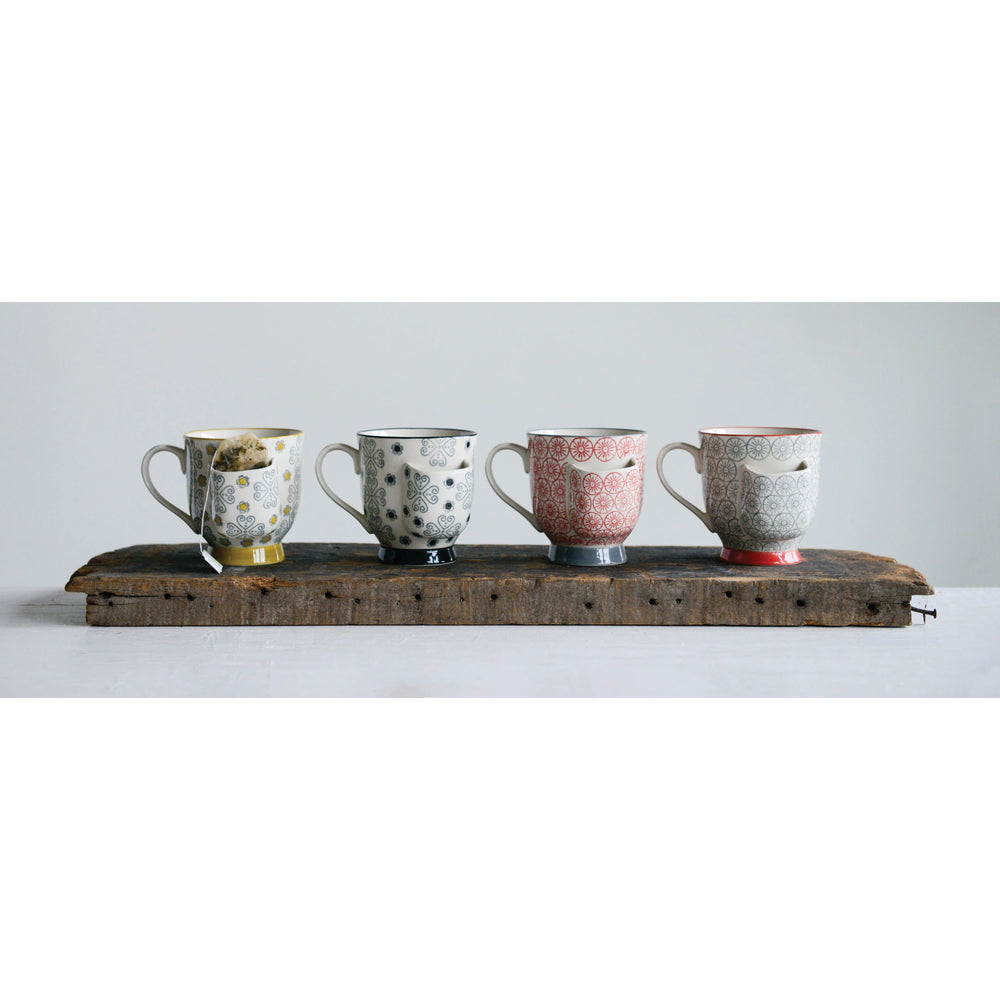STONEWARE CUP WITH TEABAG HOLDER – breathe at home
