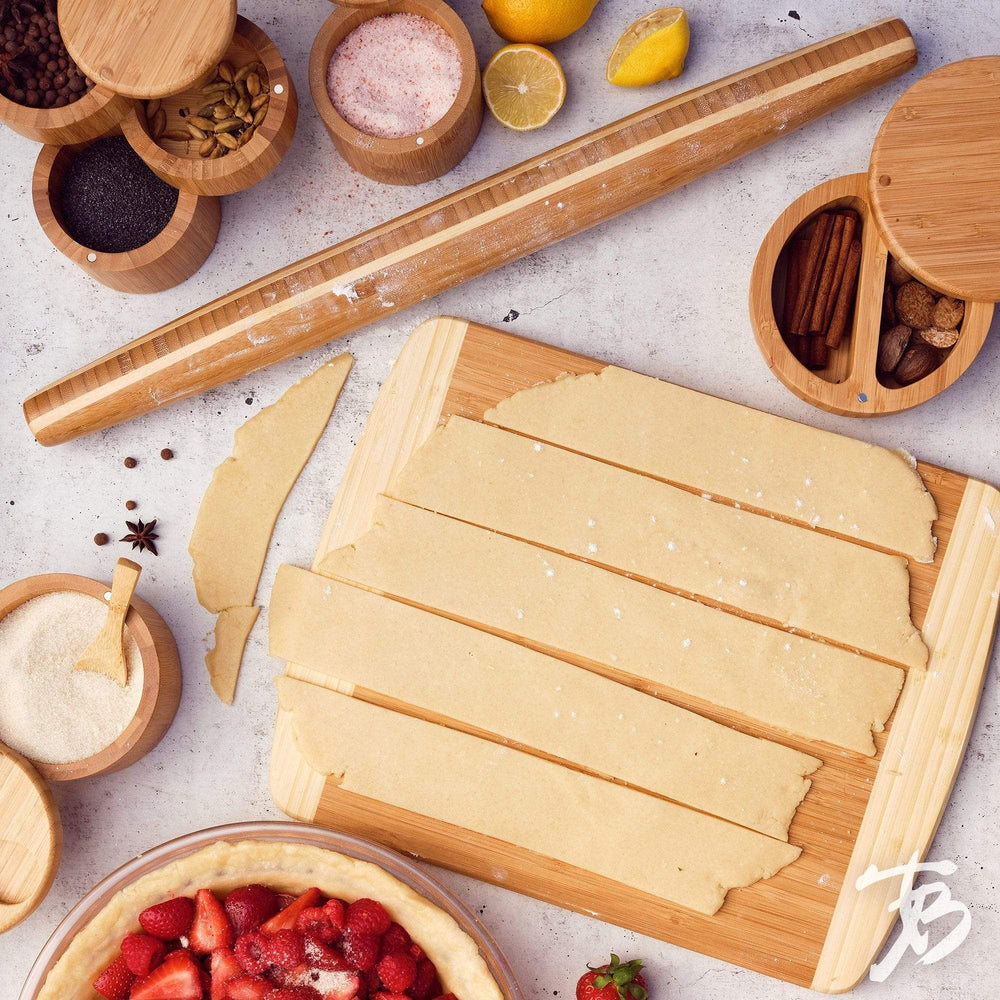 Totally Bamboo Pineapple Shaped Cutting & Serving Board