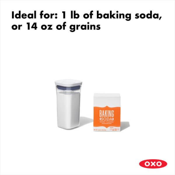 OXO - Pop Container, Big Square Short, 2.8 Quarts