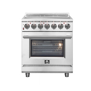 Forno Massimo 30-Inch Electric Range in Stainless Steel (FFSEL6020-30) - Home Outlet Direct - Stainless Steel Electric Range