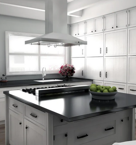 Kitchen Island Exhaust Hood