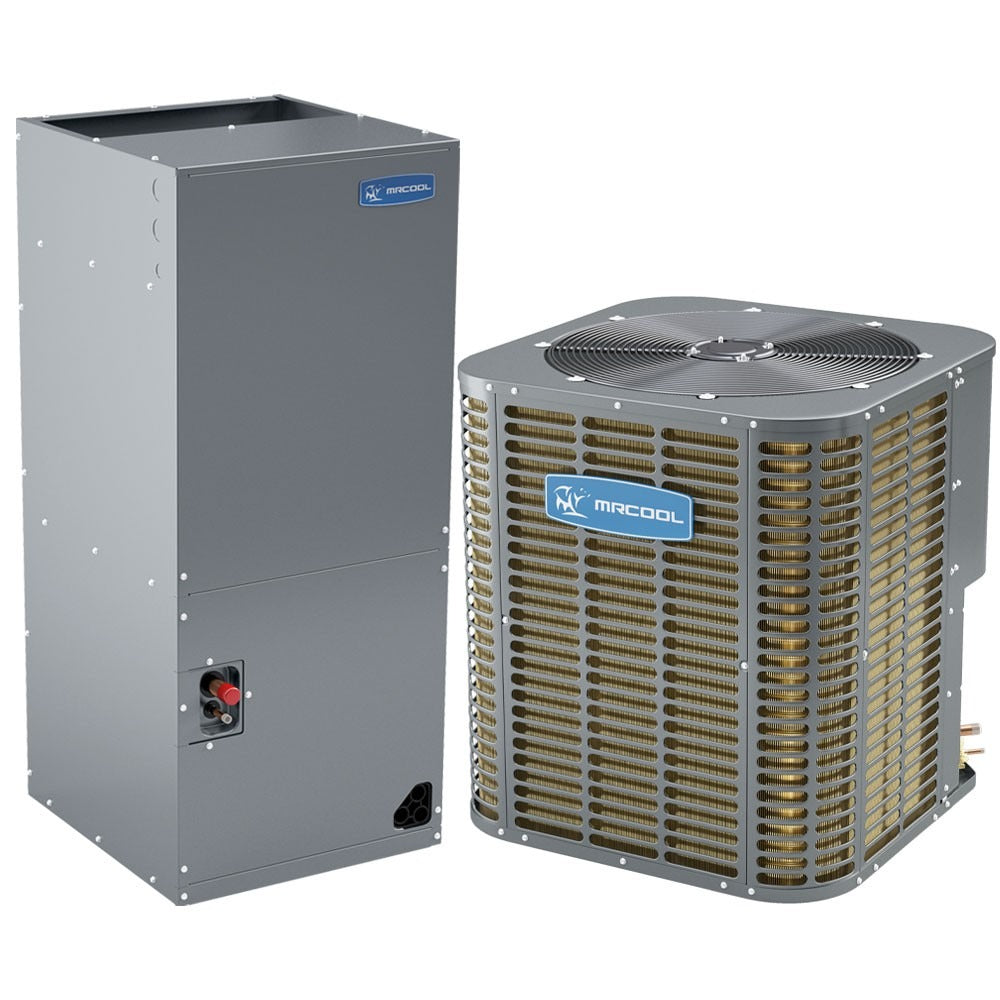 MRCOOL ProDirect 42K BTU Central Heat Pump & Air Conditioner Split System with 3.5 Ton, 15 SEER, Multiposition (HHP1542HAH42) - Home Outlet Direct product image