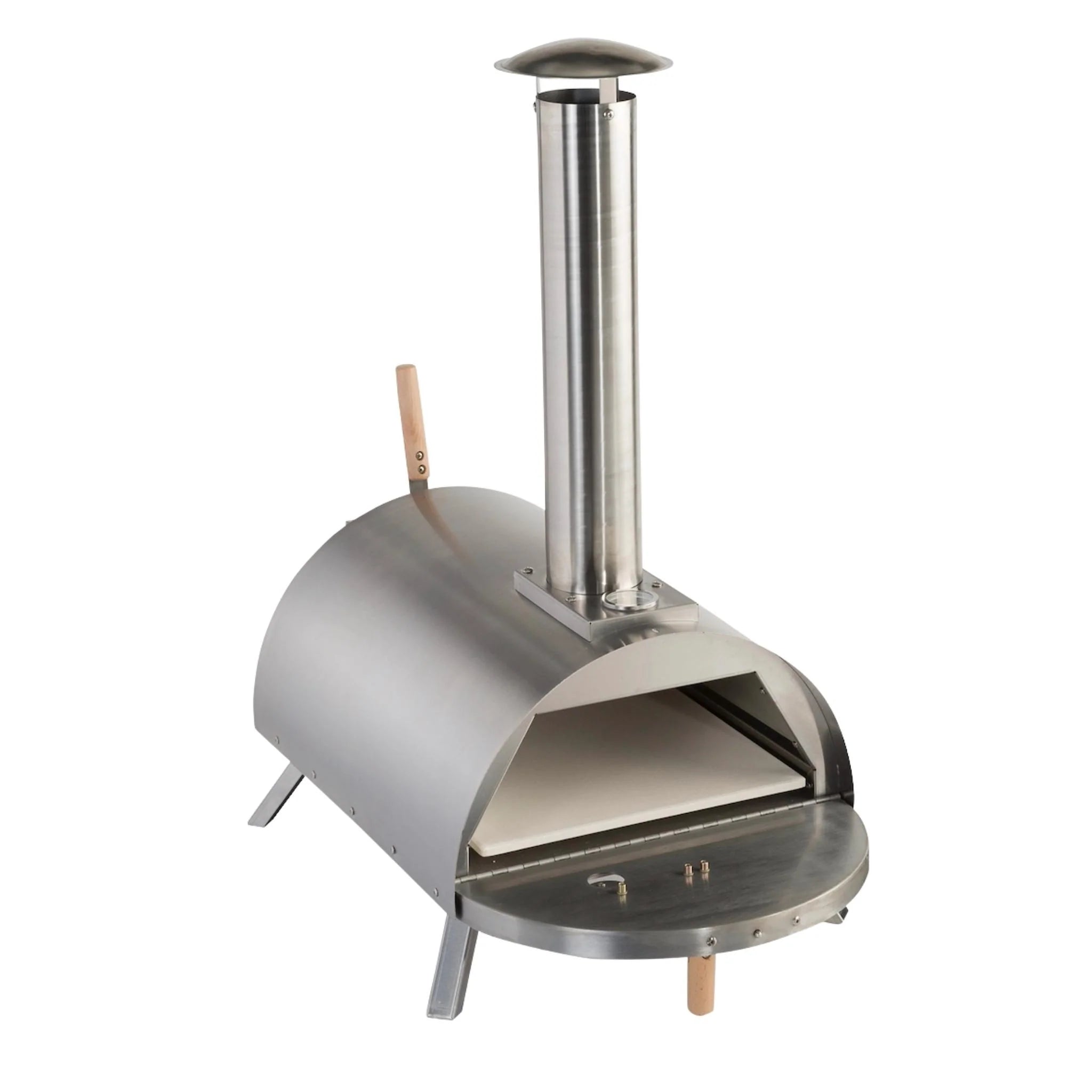 XL Size Wood Fired Outdoor Stainless Steel Pizza Oven BBQ Grill w/ Acc –  SDI Factory Direct Wholesale