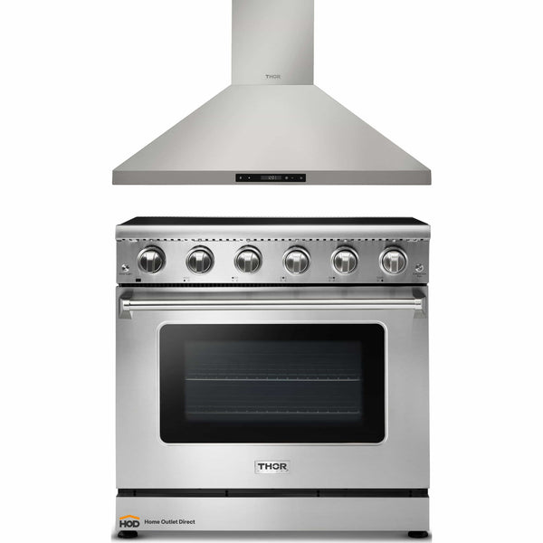 Thor Kitchen 24 Electric Range in Stainless Steel (HRE2401)