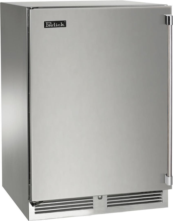 Perlick 24-Inch Built-In Upright Counter Depth Compact Freezer with 5.