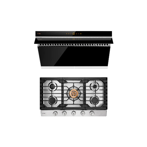 Fotile 2-Piece Appliance Package - 30-Inch Gas Cooktop & Under