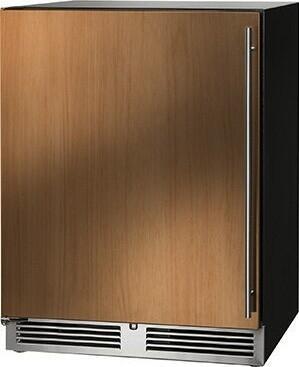 Perlick 24 Built-In Dual Zone Wine Cooler Set with Door Panel in Stai