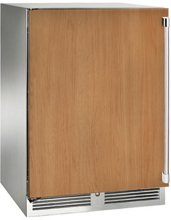 Perlick HA24FB41RL 24 Inch Built-in Under Counter Freezer with 4.8 cu. ft.  Capacity, 2 Full-Extension Freezer Shelves, Automatic Defrost, Digital  Controls, ADA Compliant, and ENERGY STAR: Stainless Steel, Right Hinge Door  Swing