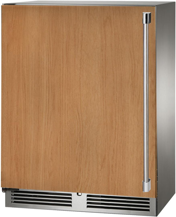 Perlick HP24FO41RL 24 Inch Built-in Undercounter Outdoor Freezer with 5.2  Cu. Ft. Capacity, 2 Adjustable Full-Extension Shelves, Digital Temperature  Controls, Optional Lock, and Optional Stacking Kit: Stainless Steel Solid  Door, Hinged Right