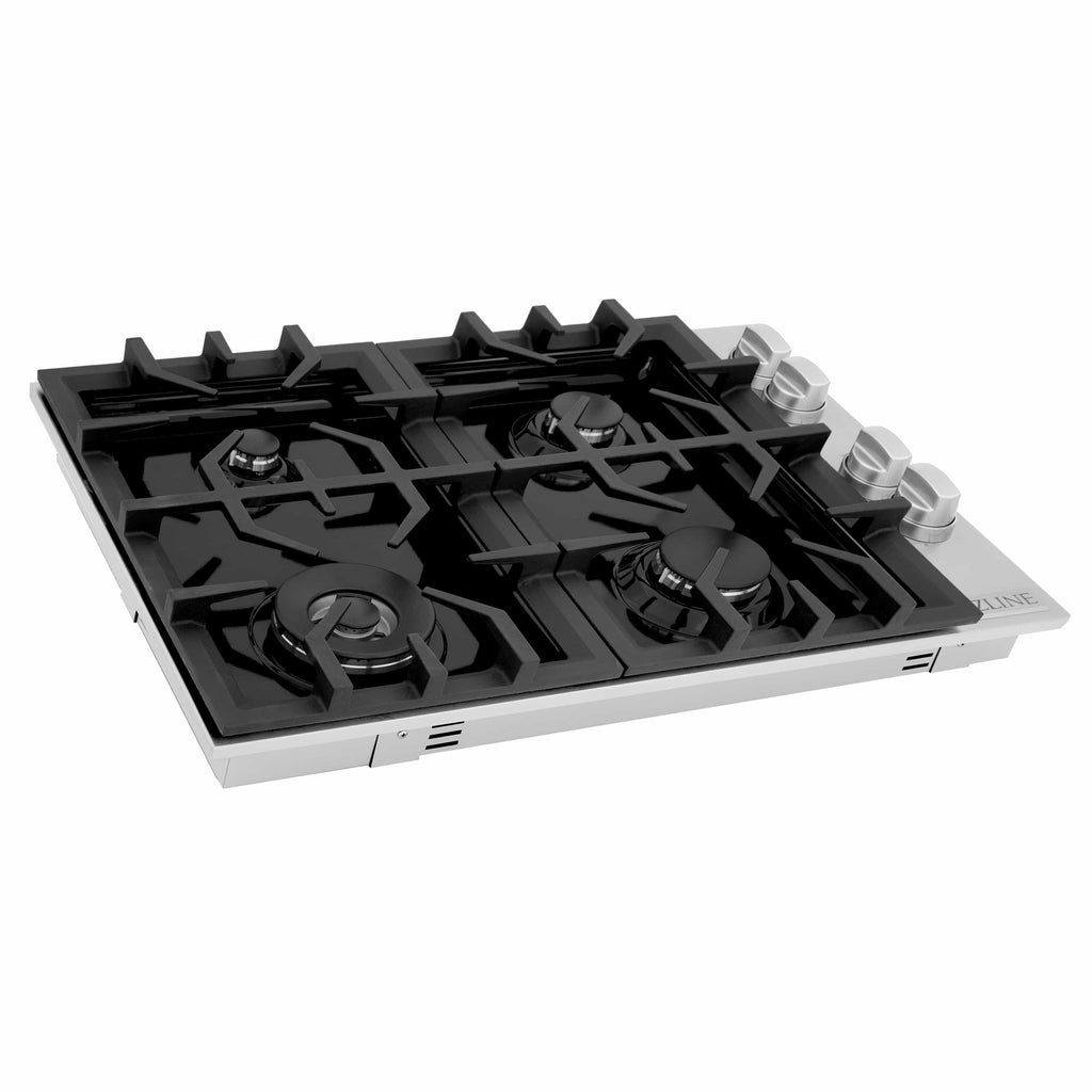 30 gas cooktop black