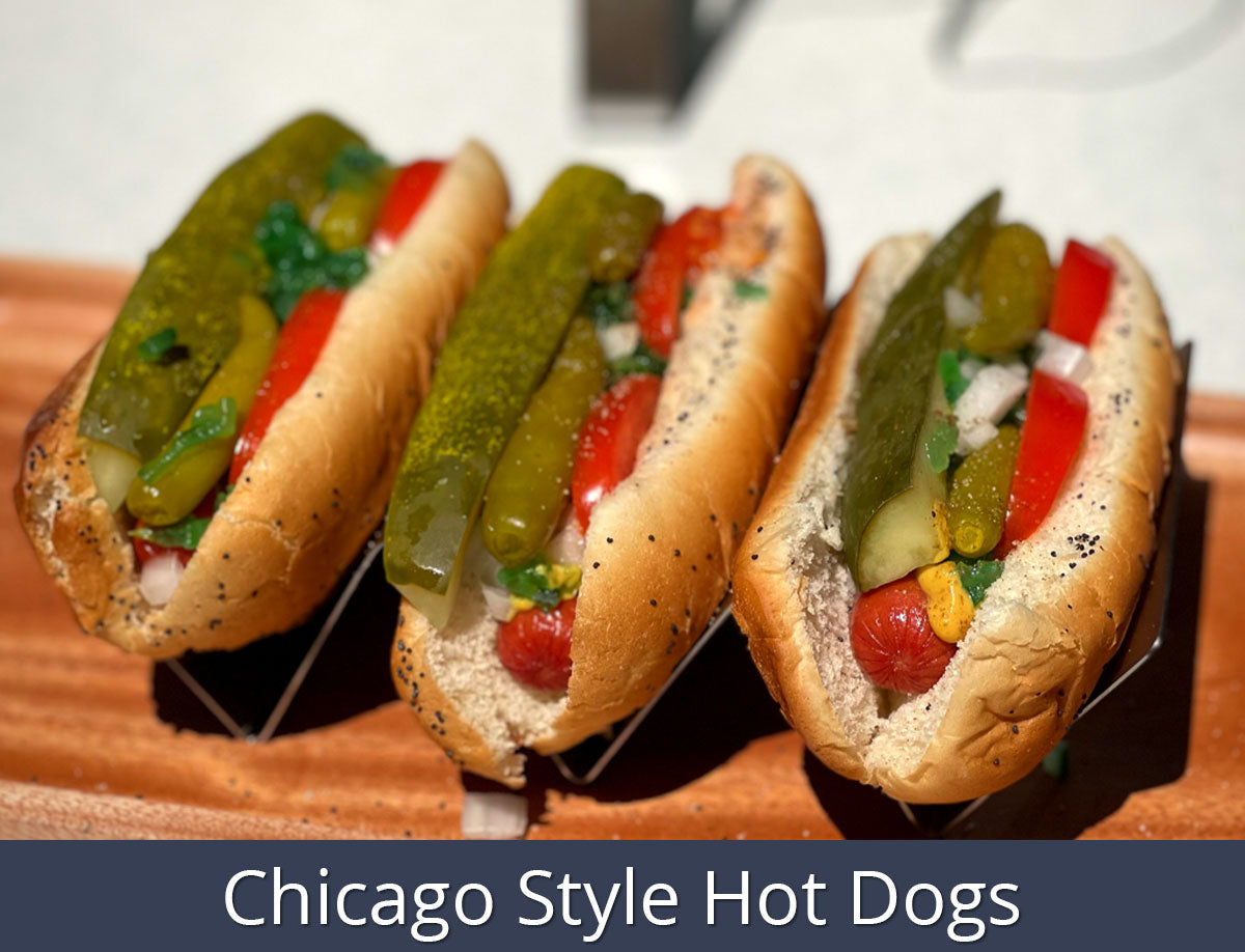 Chicago Style Hot Dogs Recipe | SnS Grills