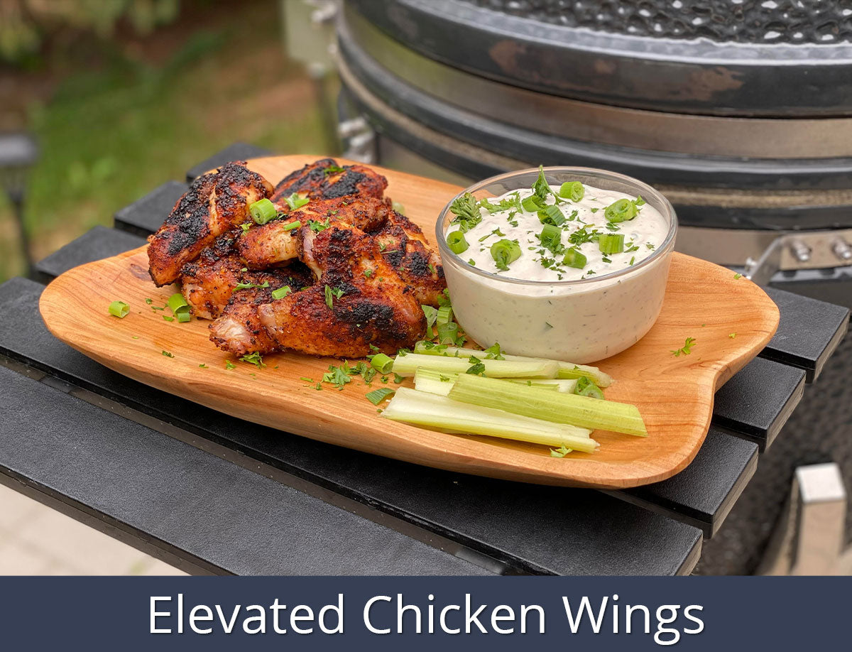 "Elevated Chicken Wings