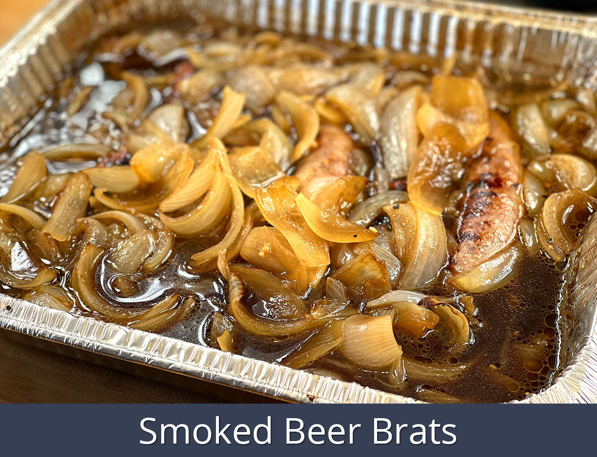 Smoked Beer Brats Recipe | SnS Grills