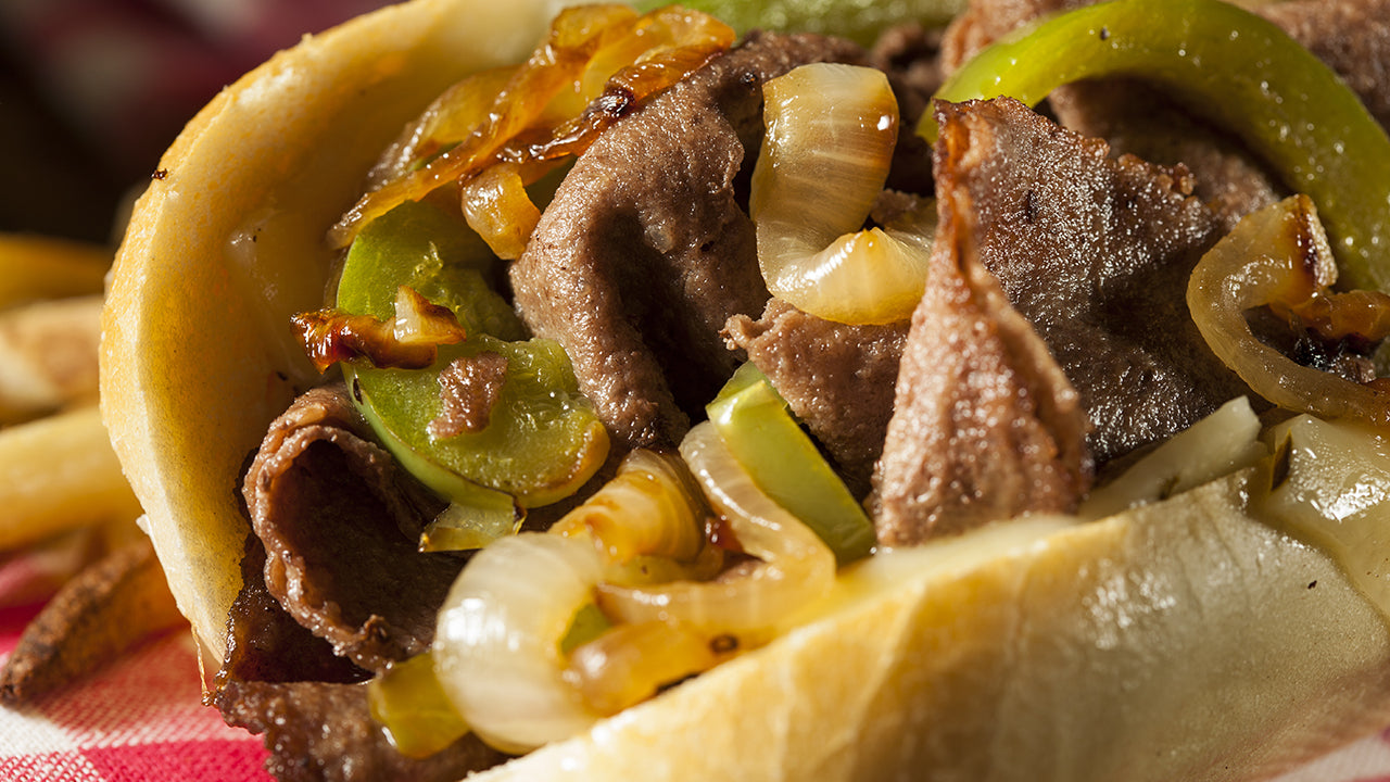 Cheesesteak Sandwich & Tallow Recipe | SnS Grills