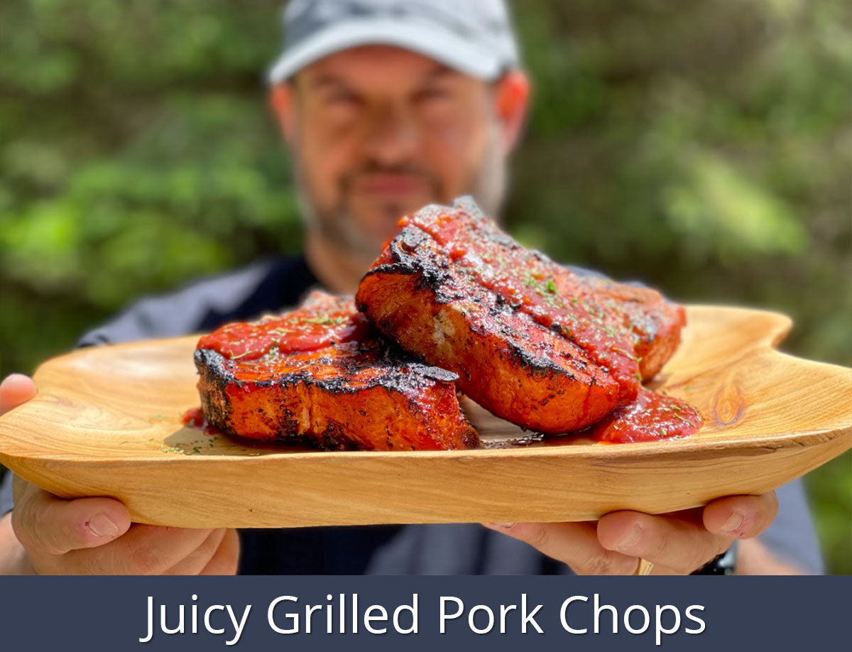 Juicy Grilled Pork Chops Recipe | SnS Grills