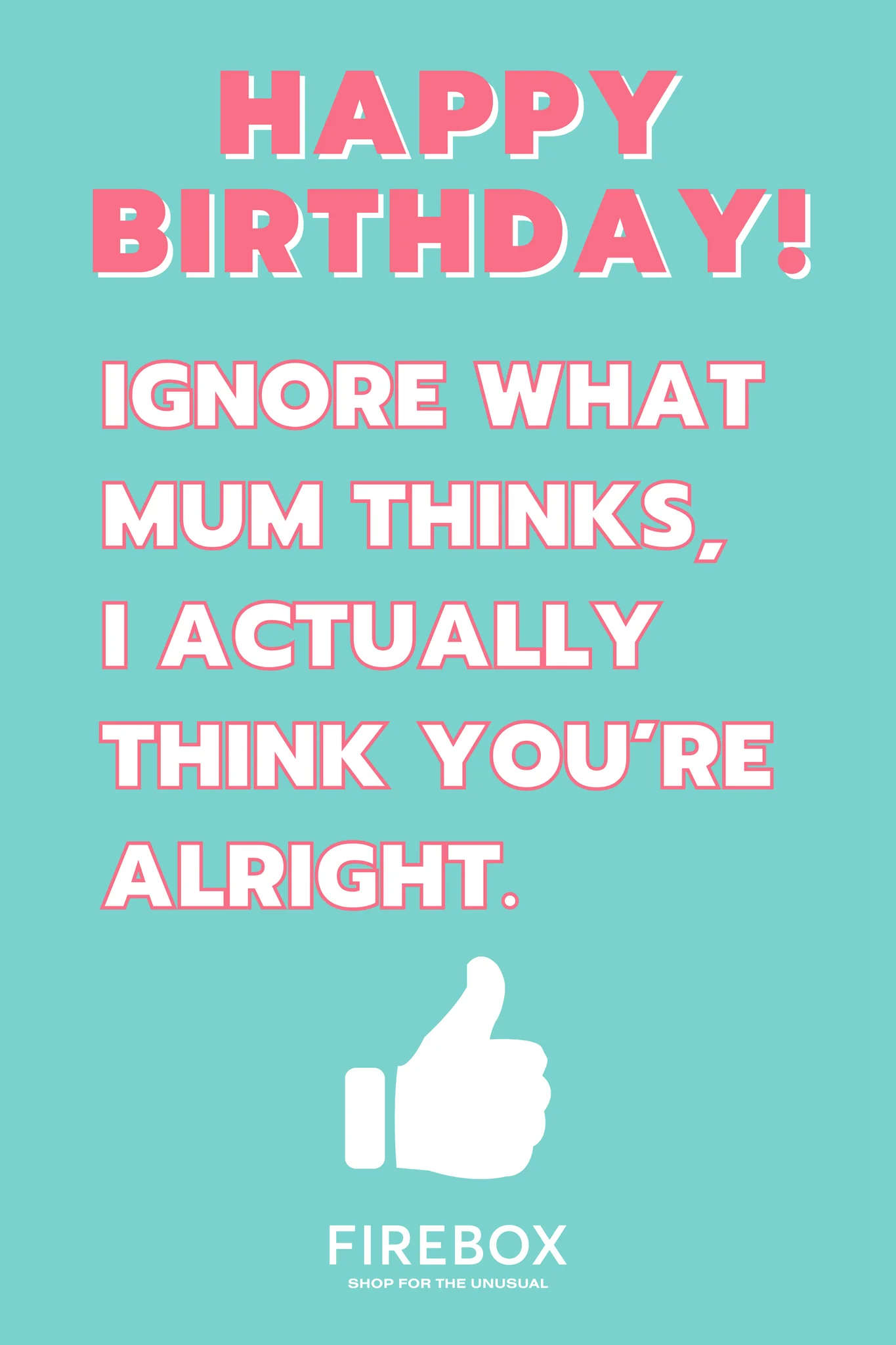 mean birthday cards