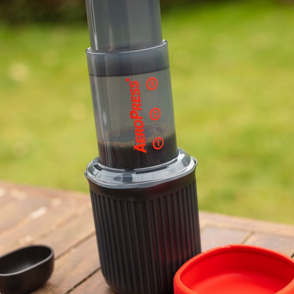 aeropress go portable travel coffee press