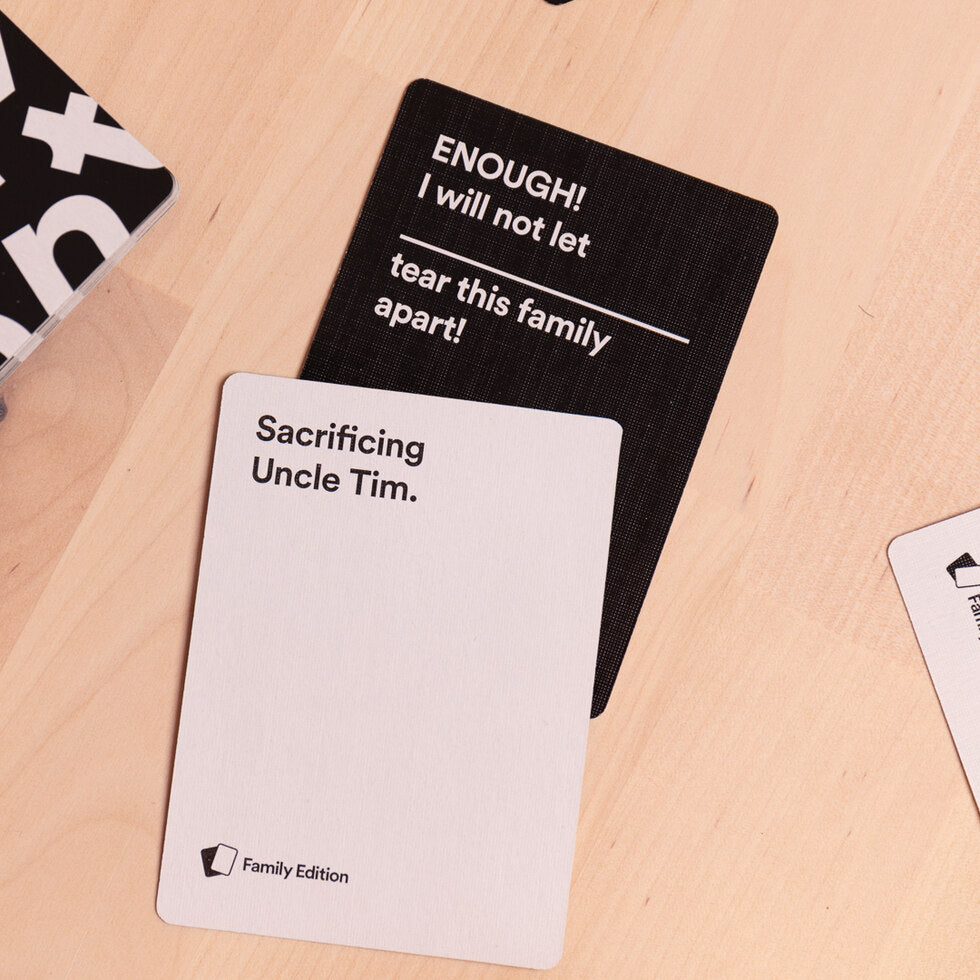 Cards Against Humanity Family Edition Firebox