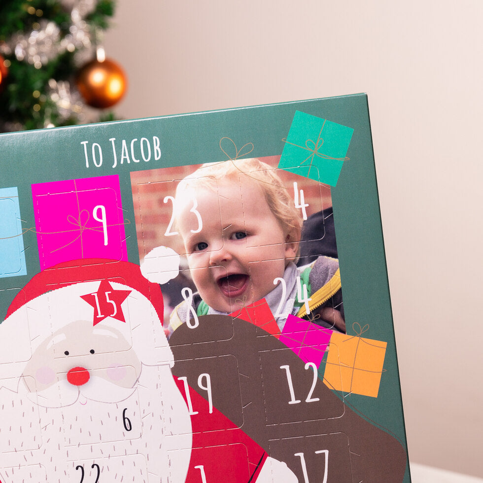 Kids Santa Personalised Advent Calendar | FIREBOX®