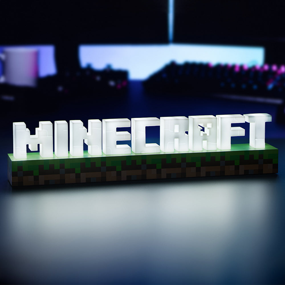 Minecraft Logo Light Firebox