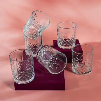 Sanjeev Kapoor Paris Water Glass Set Of 8 Pc 260 ml