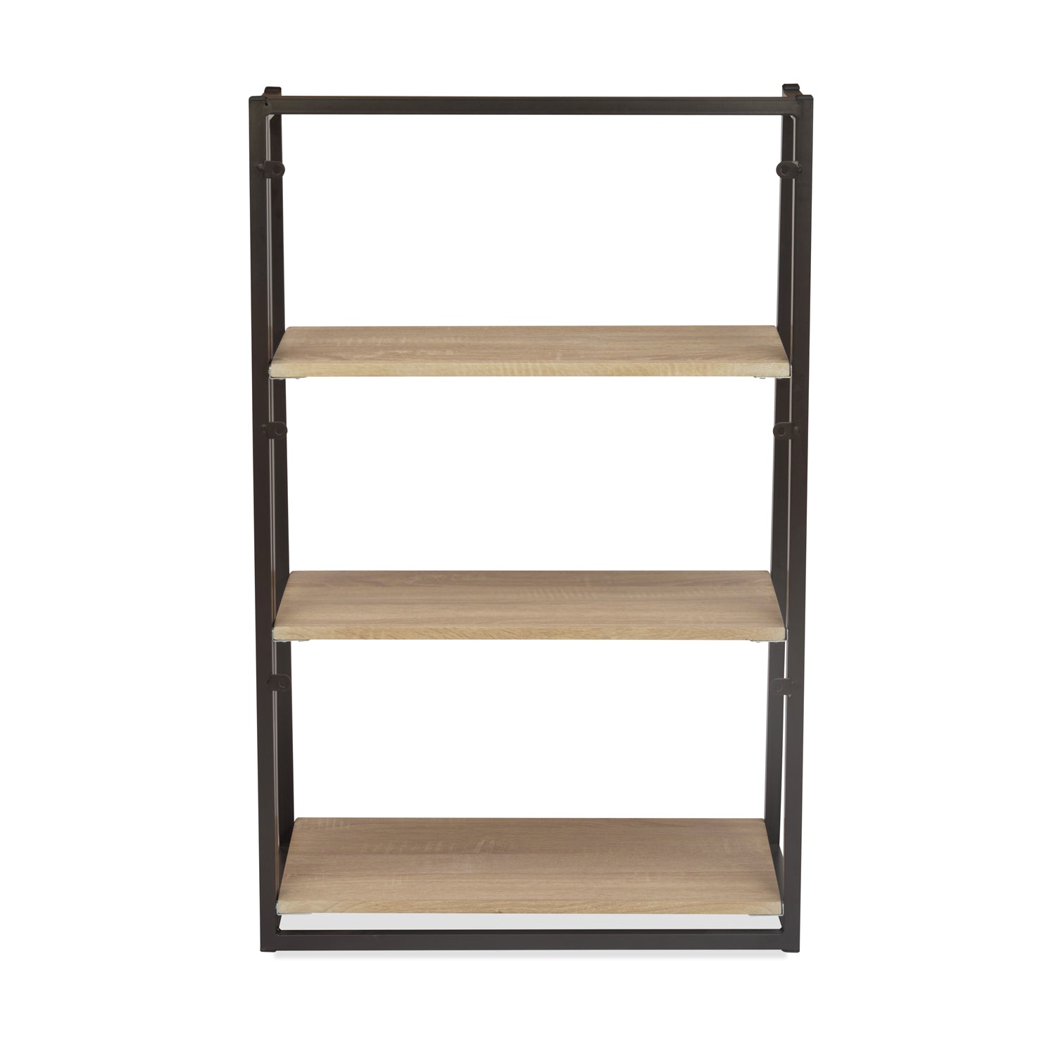 Astrid 3 Tier Bookshelf Light Oak Nilkamal At Home Home