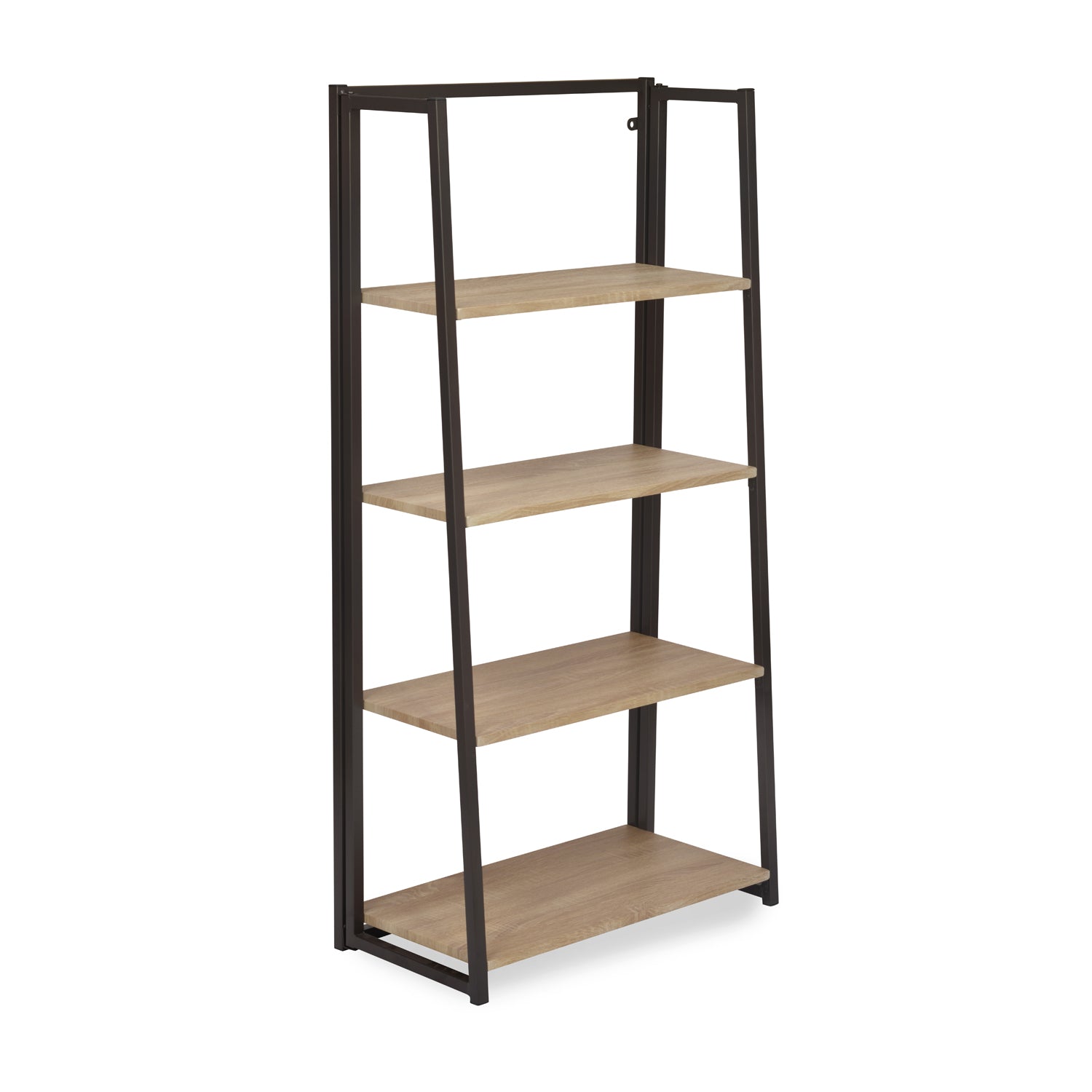 Astrid 4 Tier Bookshelf Light Oak Nilkamal At Home Home