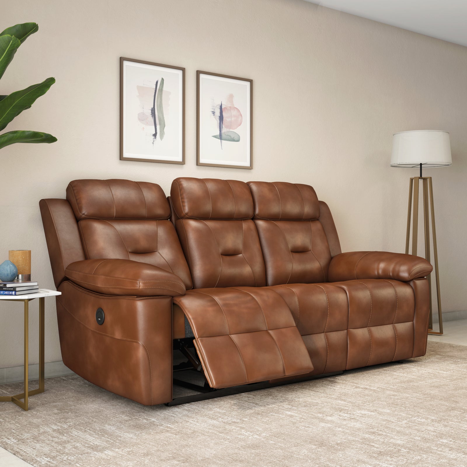 3 seater electric sofa