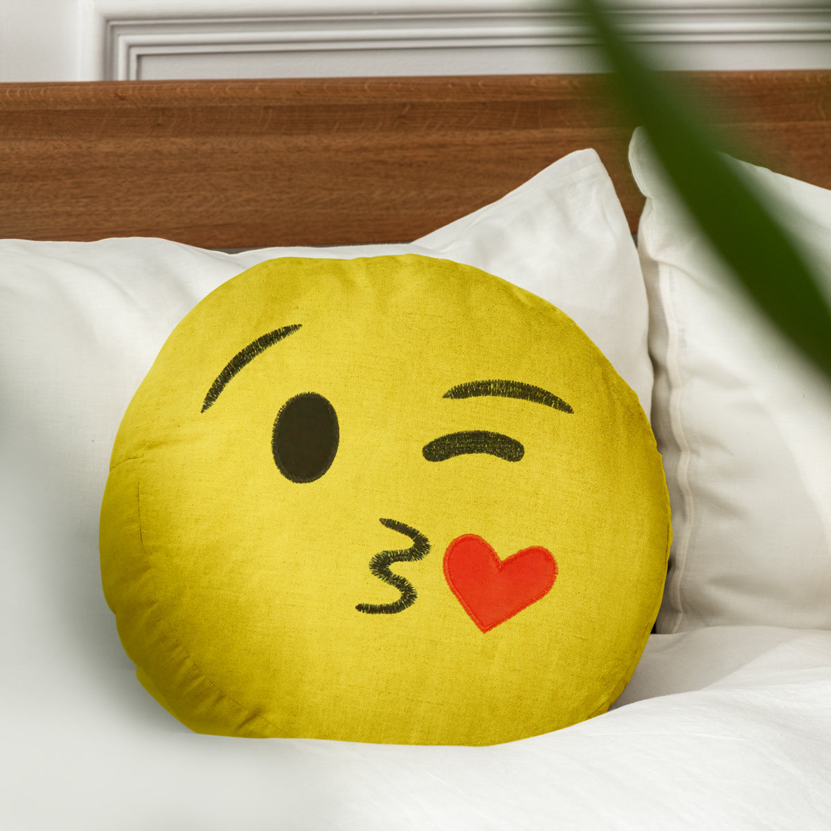 Buy Smiley Kiss Emoji Polyester 14