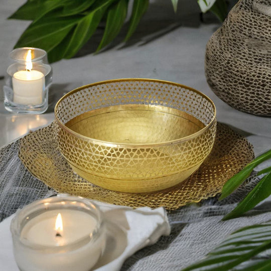 Honeycomb Shaped Candle Holder - High Quality Ceramic from Apollo Box