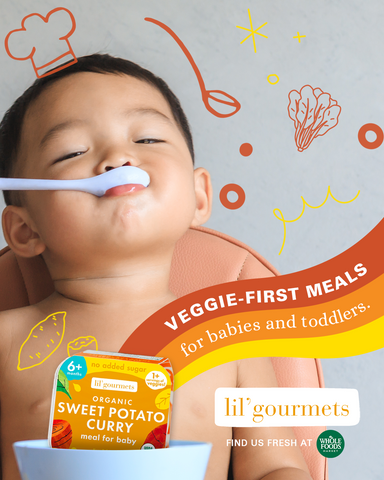 Find lil'gourmets at select Whole Foods Market stores.
