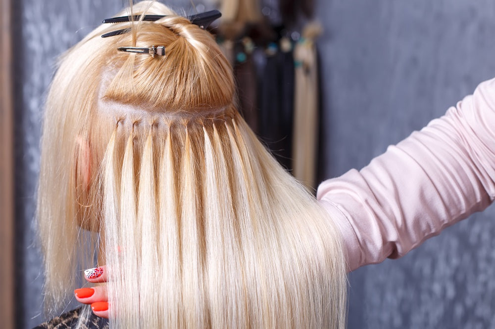 Blonde hair extensions for Arab hair - wide 11