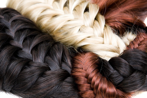 Assorted Braided Hair Extensions