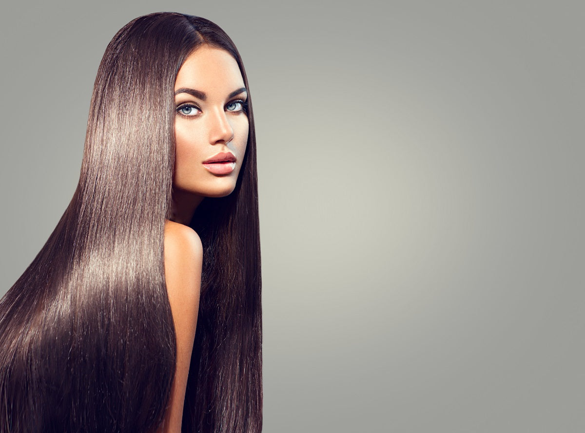 Long shiny hair