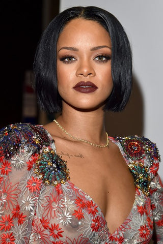 Rihanna with Short and Sleek Bob